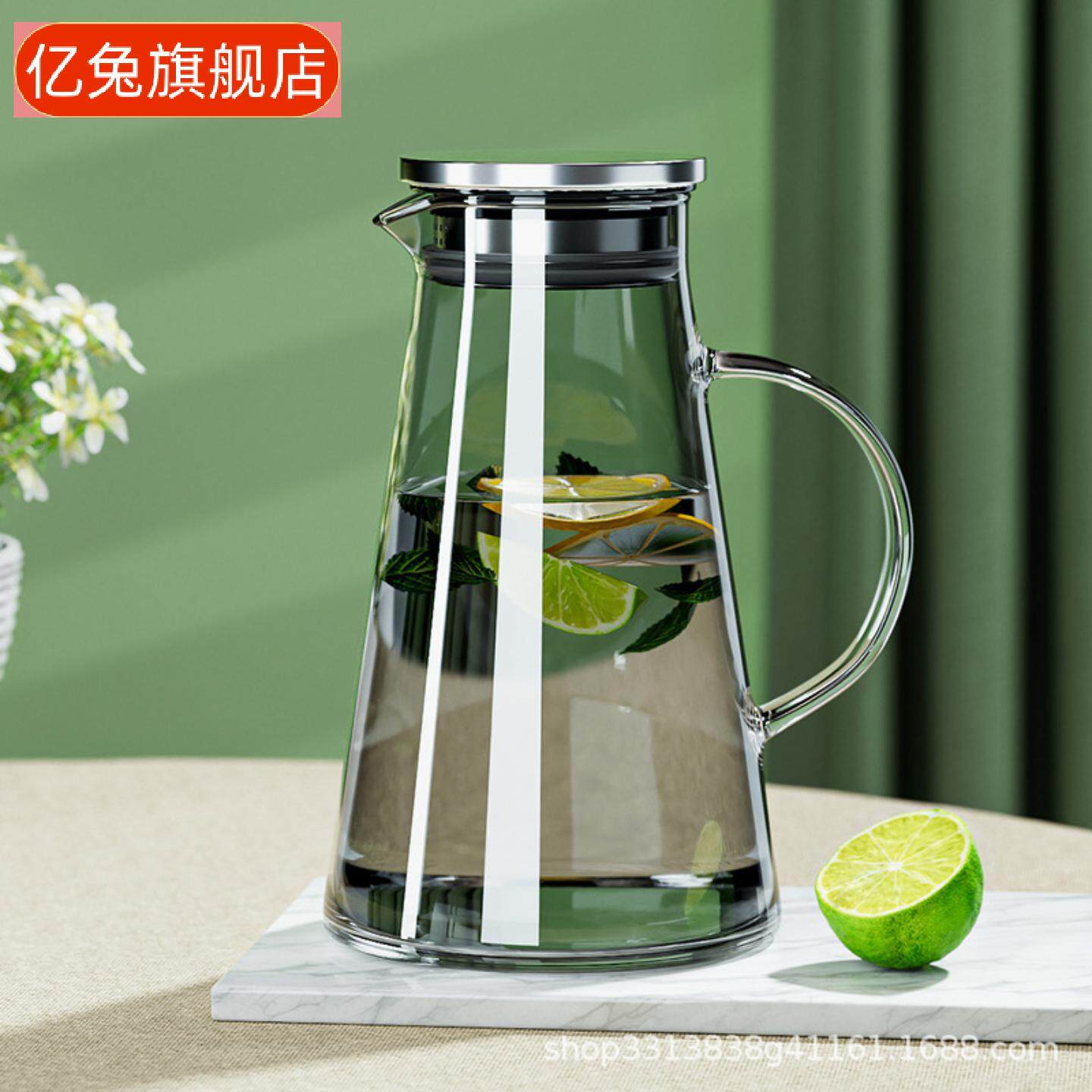 冷水壶玻璃耐高温凉白开水壶夏季