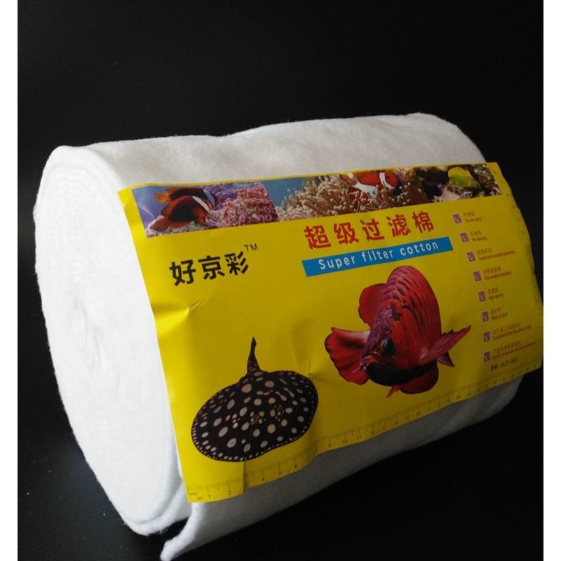 加密大卷过滤棉生化棉鱼缸过滤棉净水棉培菌周转箱过滤材料洗棉