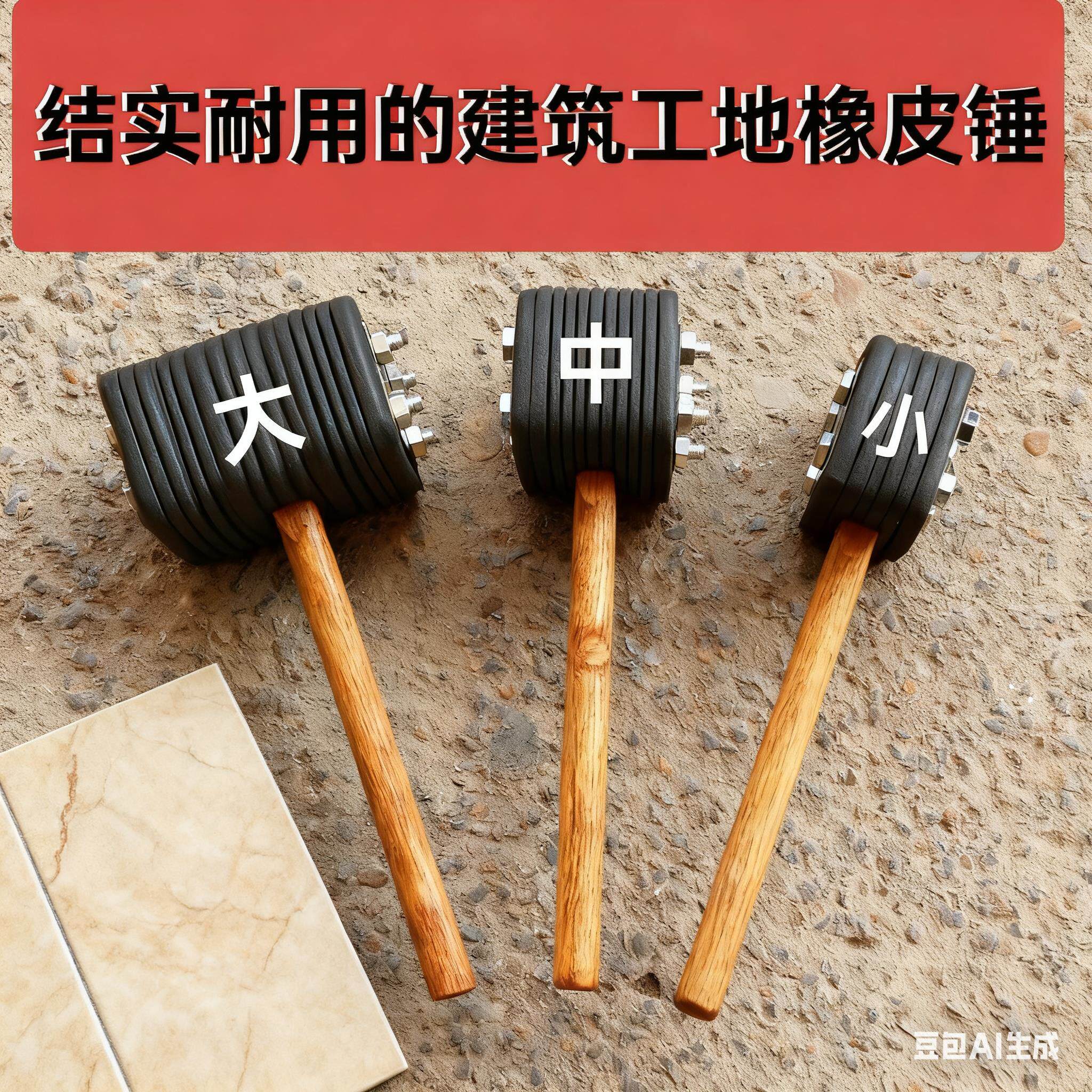 铺大理石胶皮锤贴瓷砖地板砖橡皮锤子榔头敲打锤瓦工装修工具耐用