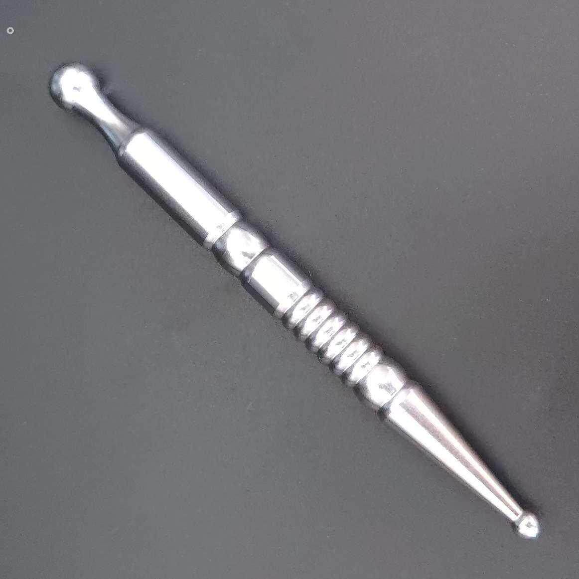 304不锈钢眼部拨筋棒面部经络穴位工具脚底刮痧棒按摩笔点穴棒