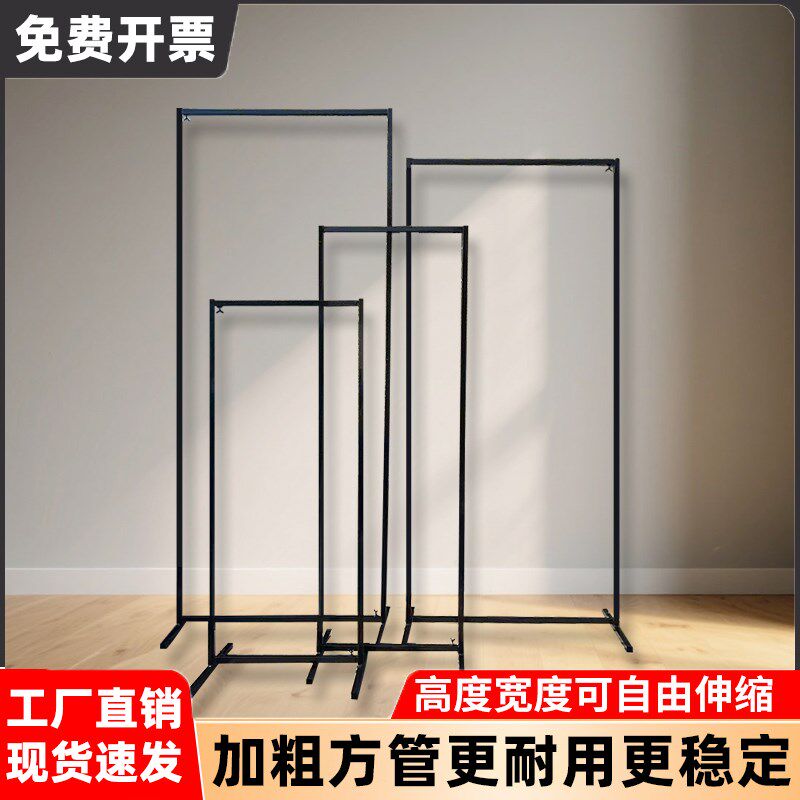 婚庆道具铁艺拱门KT板背景架拱门海报架子布置广告迎宾婚礼舞台架