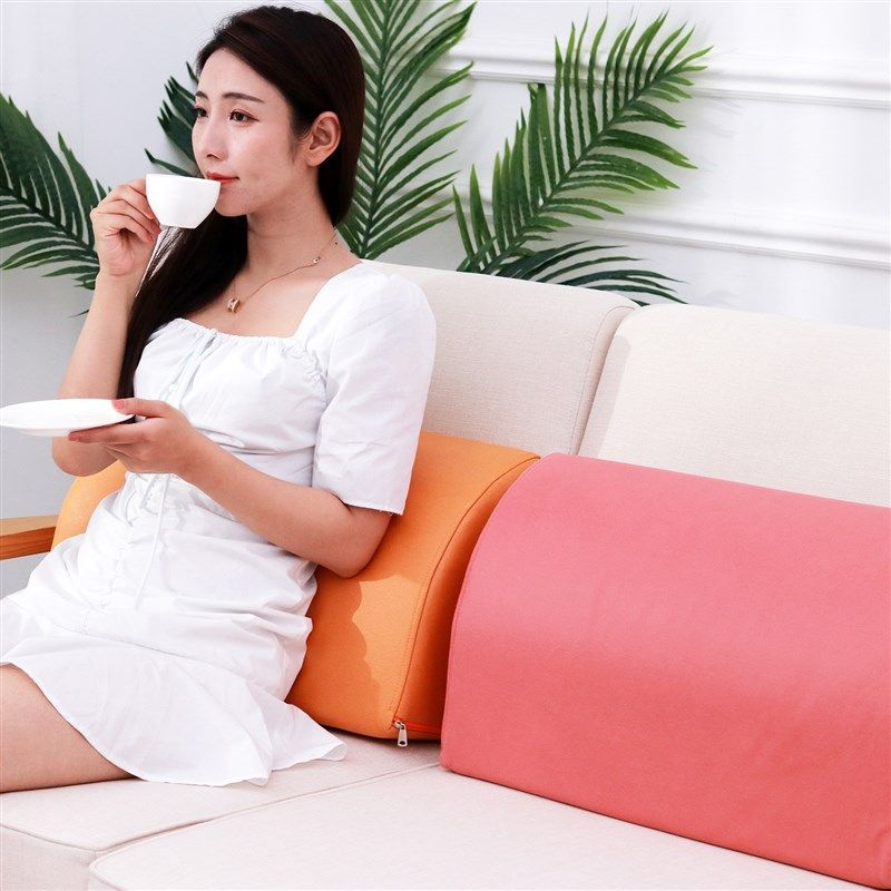 科技布沙发腰枕客厅靠垫 办公椅靠枕腰垫大靠背床上靠枕床头靠垫,居家布艺,靠垫/抱枕,淘宝优惠券,粉丝福利购,淘宝优惠卷