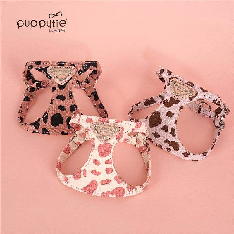 puppytie狗狗牵引绳小型犬胸背带轻松遛狗奶牛纹狗链狗绳宠物用品,宠物/宠物食品及用品,狗牵引绳,淘宝优惠券,粉丝福利购,淘宝优惠卷
