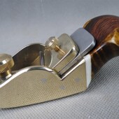80mm 1个豪华不可思议黄铜凸底刨 木工活制造工具