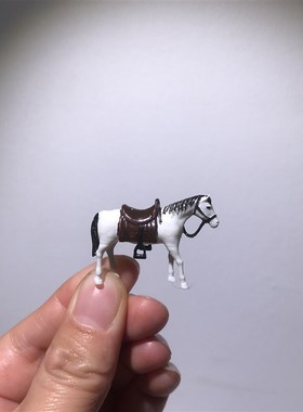 树脂复古仿真动物小摆件战马奇石盆景假山沙盘枯山水微景造景装饰