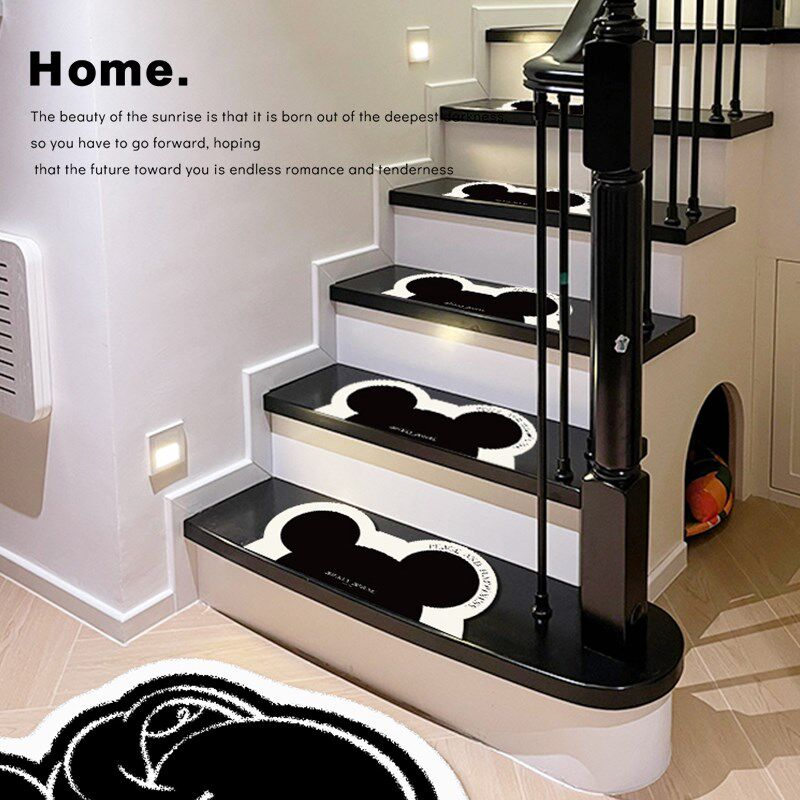 卡通异形楼梯垫踏步垫梯子地垫旋转台阶室内防滑垫子家用loft地毯,居家布艺,楼梯垫,淘宝优惠券,粉丝福利购,淘宝优惠卷