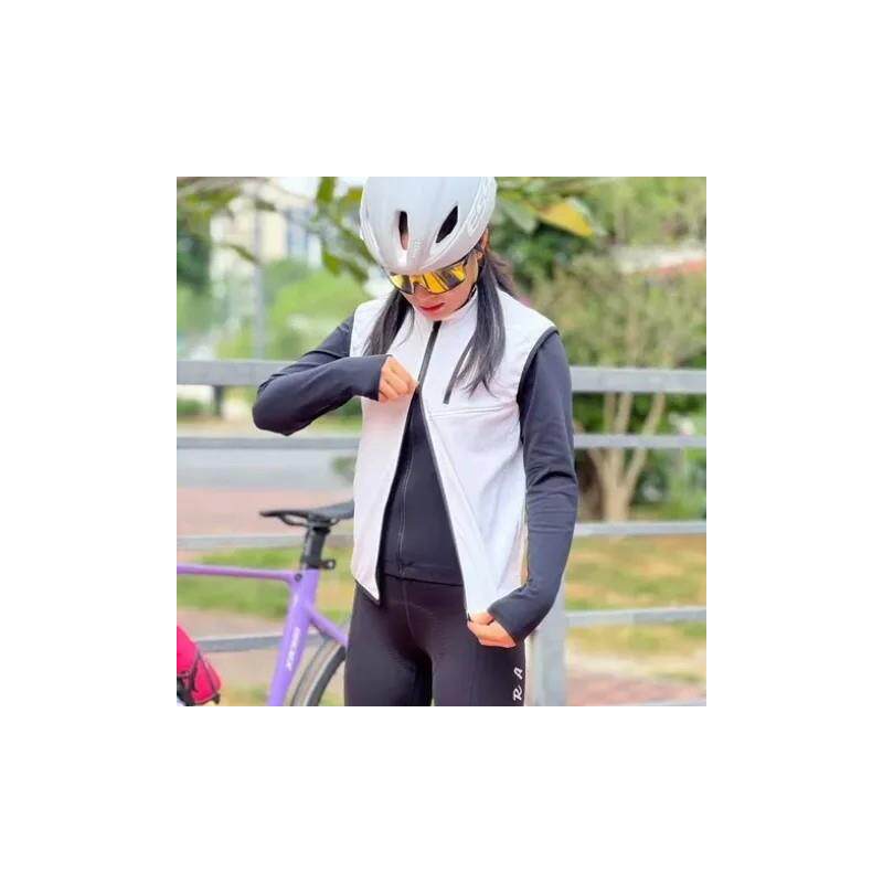 春夏秋骑行马甲双开拉链薄款超轻防风男女自行车服速干骑行防风