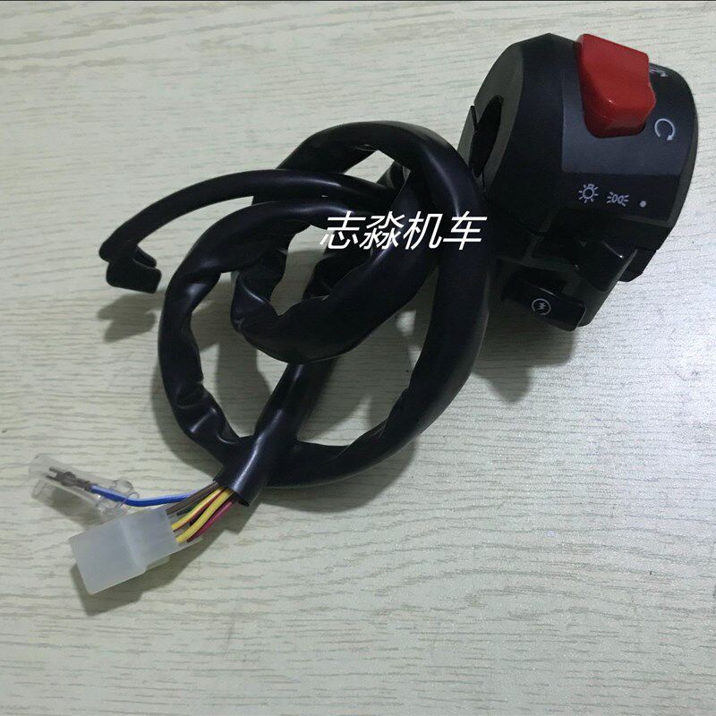 宝雕小忍者RR嘉爵N19摩托跑车机车Z1000左右转向组合开关电喷配件