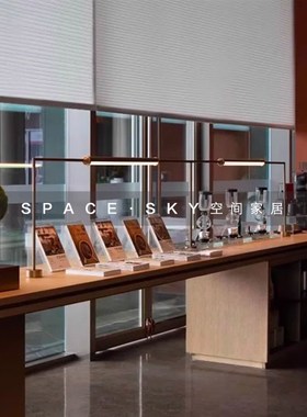 售楼处展厅咖啡主题饰品组合桌面摆件水吧台咖啡具咖啡壶软装饰品