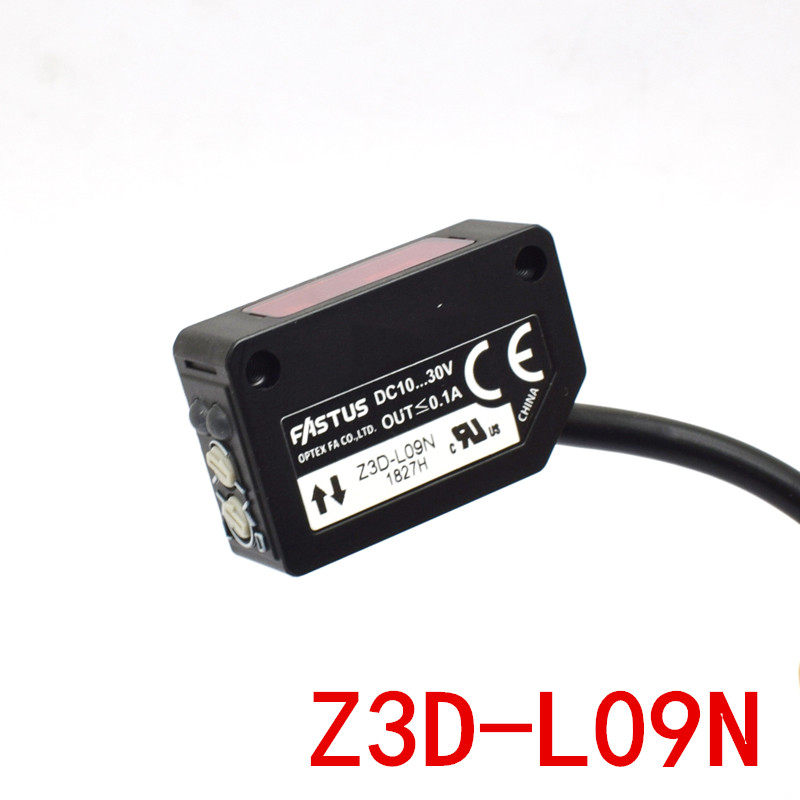 原装FASTUS奥普士光电开关Z3D-L09N光电Z3D-100N三线NPN常开常闭