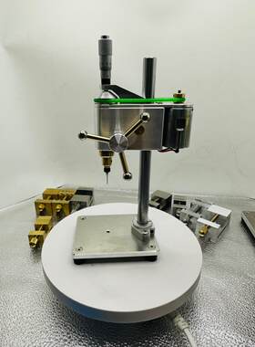 手表修理工具高精度台钻迷你车床台钻精密台钻断柄钻DIY模型