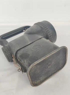 老物件旧斗笠50年代矿工工人安全帽竹编帽矿灯复古装饰道具摆件