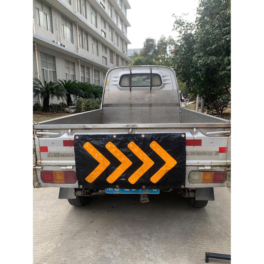 Led发光柔性导向标志箭头标志警示灯强磁汽车方向指示道路安全指