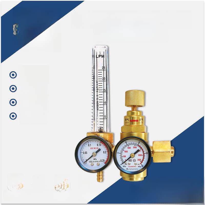 省气氩气表 节能氩弧焊减压器节气焊接高压钢瓶配件三防 压力表