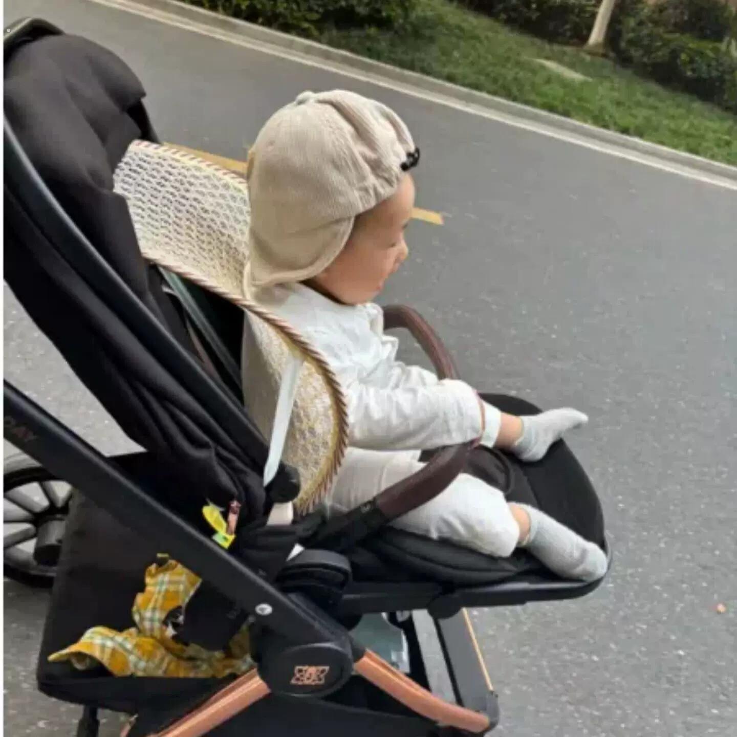 婴儿车坐直神器婴儿车坐直靠垫坐直神器宝座椅靠垫夏天凉婴儿靠背