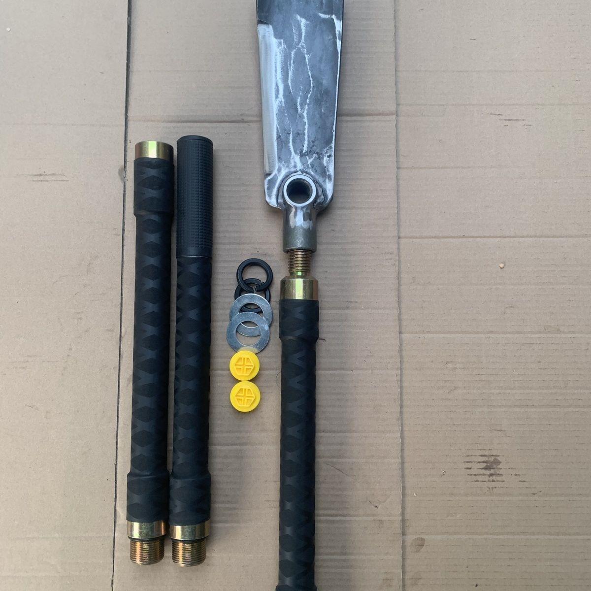 户外工具多功能锄头三合一多功能折叠兵工铲一体便携式老款尖头