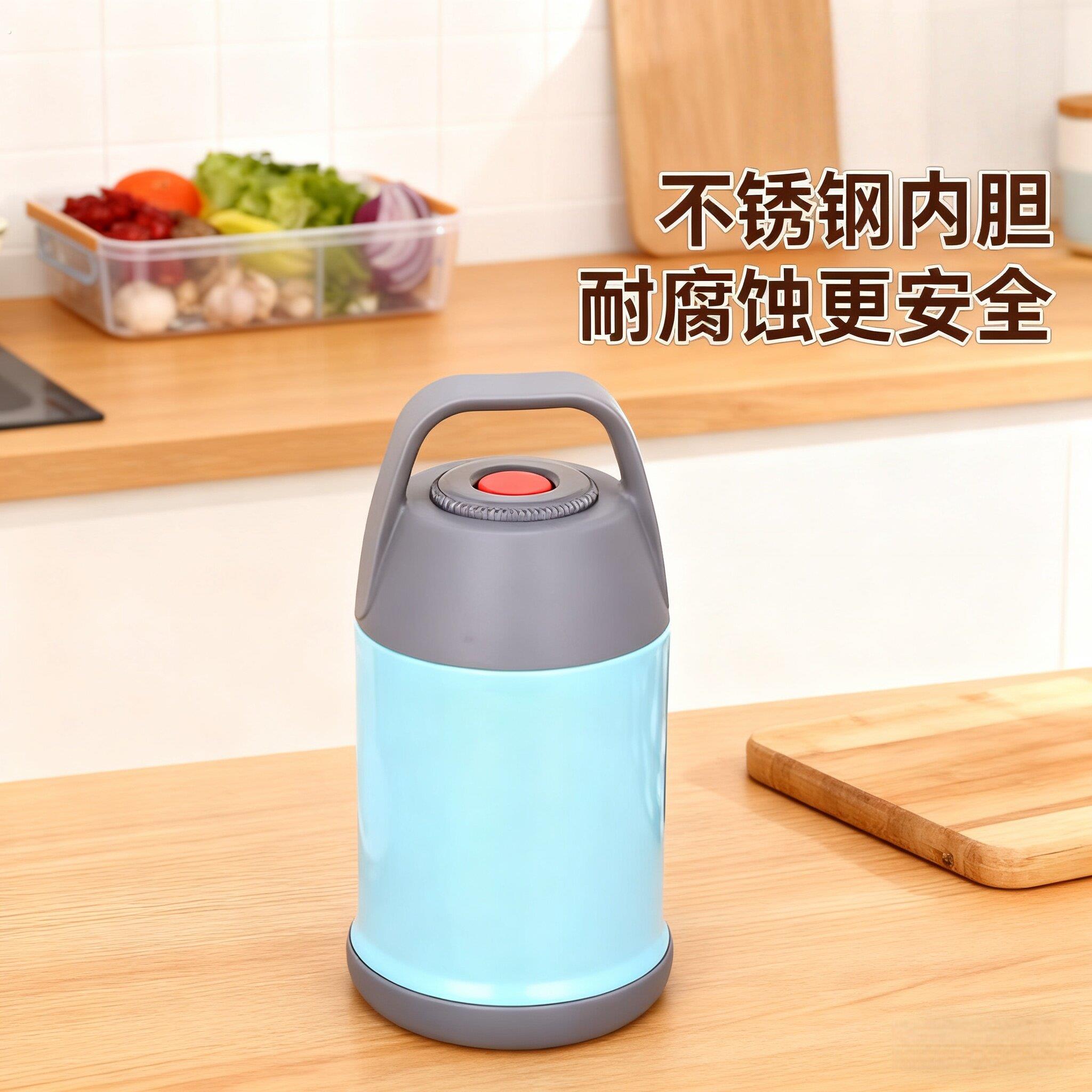 焖烧杯24小时保温韩版简约焖粥保温杯多功能饭盒焖烧杯定制礼品杯