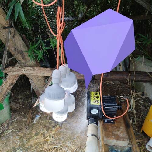 220伏冲击式纯铜线水力发电机交流发电机家用小型水力发电机农村