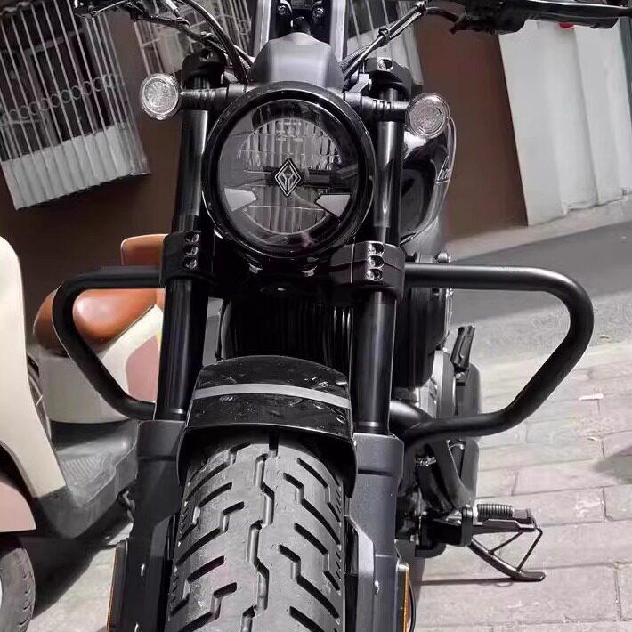 适用奔达灰石250改装护杠发动机保险杠竞技杠简约款防摔杠配件