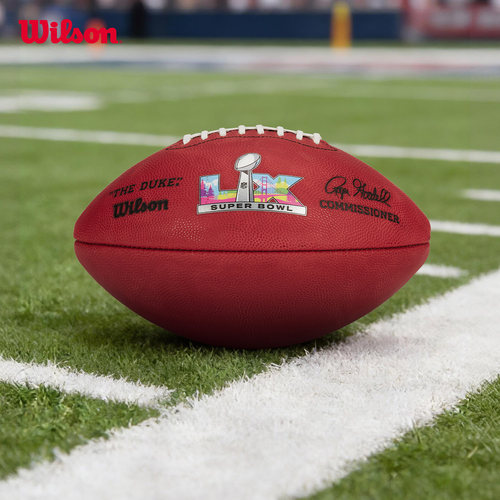 威尔胜NFL官方用球牛皮橄榄球