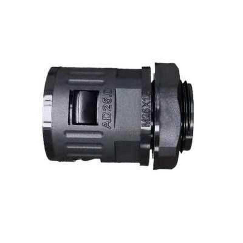 新品直销PA66塑料波纹线接头软管穿管管接A头D浪Q管Y快速接头外螺