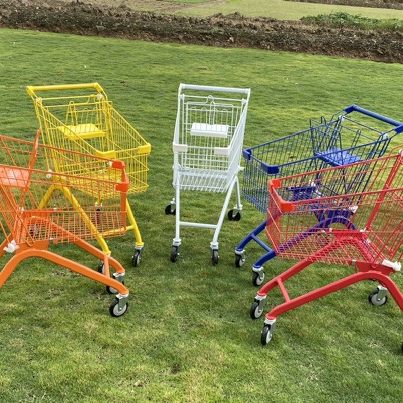 粉色大号购物车手推车商场饰品店ktv摆摊摄影道理大号多彩色推车,商业/办公家具,购物车,淘宝优惠券,粉丝福利购,淘宝优惠卷