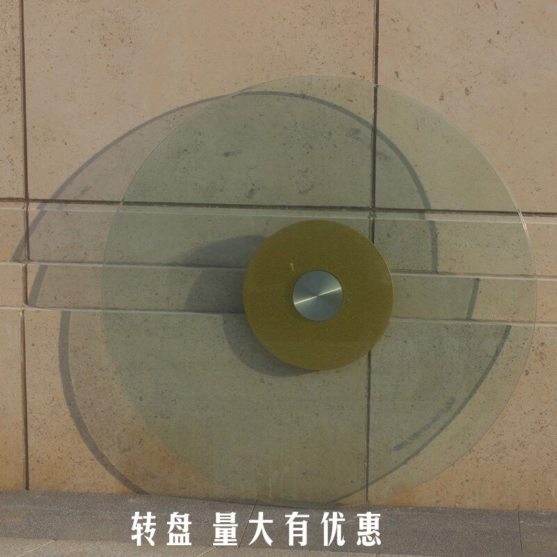 酒店大圆桌面饭店大板圆桌酒席折叠圆形餐桌圆台面板圆桌玻璃转盘,住宅家具,玻璃餐桌,淘宝优惠券,粉丝福利购,淘宝优惠卷