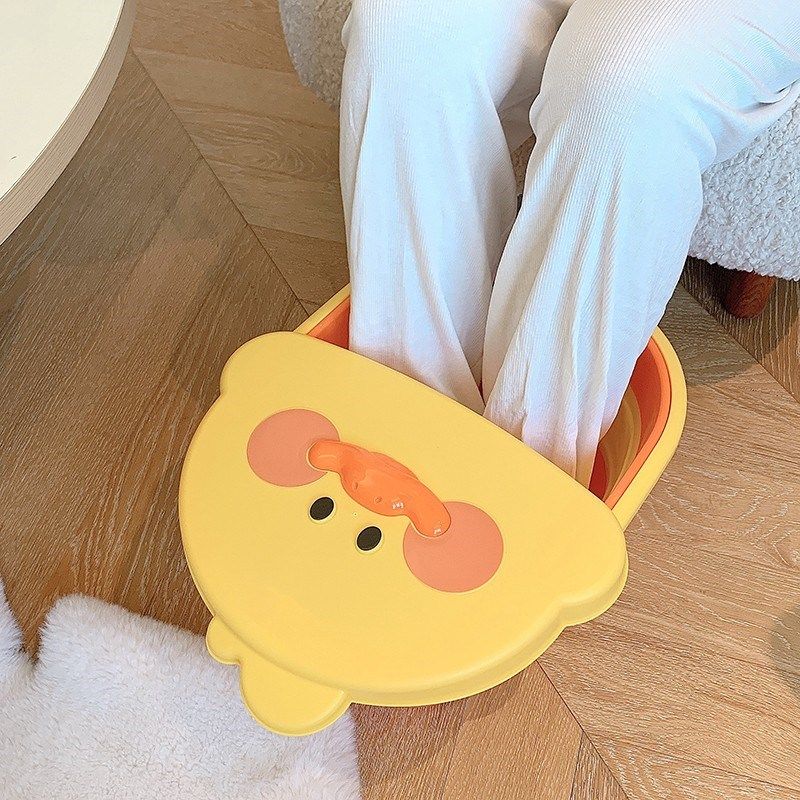 宿舍卡通可折叠泡脚桶便携塑料伸缩卡通洗脚盆家用按摩养生足浴盆,家庭/个人清洁工具,足浴盆/足浴桶,淘宝优惠券,粉丝福利购,淘宝优惠卷