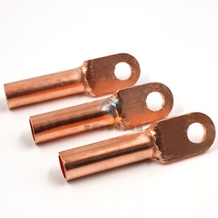 凤凰接线铜鼻子DT150MM2平方电线线耳堵油铜接头接线端子国标紫铜