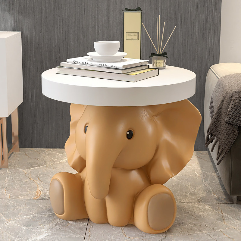 大象茶几大型客厅沙发旁落地摆件托盘电视柜家居饰品床头乔迁礼物,家居饰品,落地摆件,淘宝优惠券,粉丝福利购,淘宝优惠卷