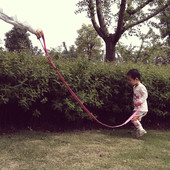 儿童防走失带宝宝牵引绳婴儿防丢失带牵小孩外出溜娃安全手环加长