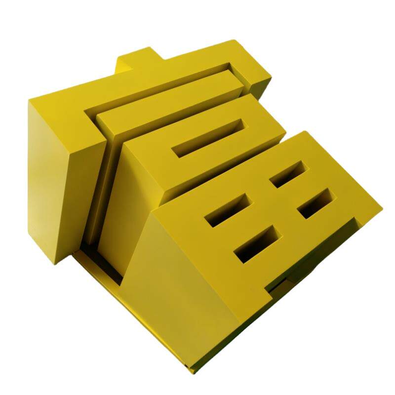 双面字厂家不锈钢烤漆斜面字制作超厚景观落地广告字草坪立体字牌