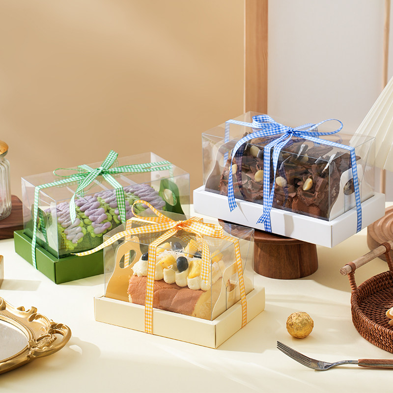 透明蛋糕卷盒手提西点切块包装盒烘焙小蛋糕女王卷毛巾卷打包盒,厨房/烹饪用具,点心包装盒/包装袋,淘宝优惠券,粉丝福利购,淘宝优惠卷