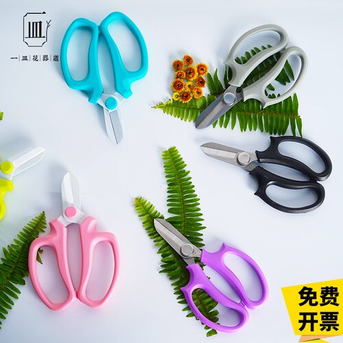 花剪花艺剪刀插花园艺鲜花枝条家用花艺师花道花枝树枝剪修枝工具