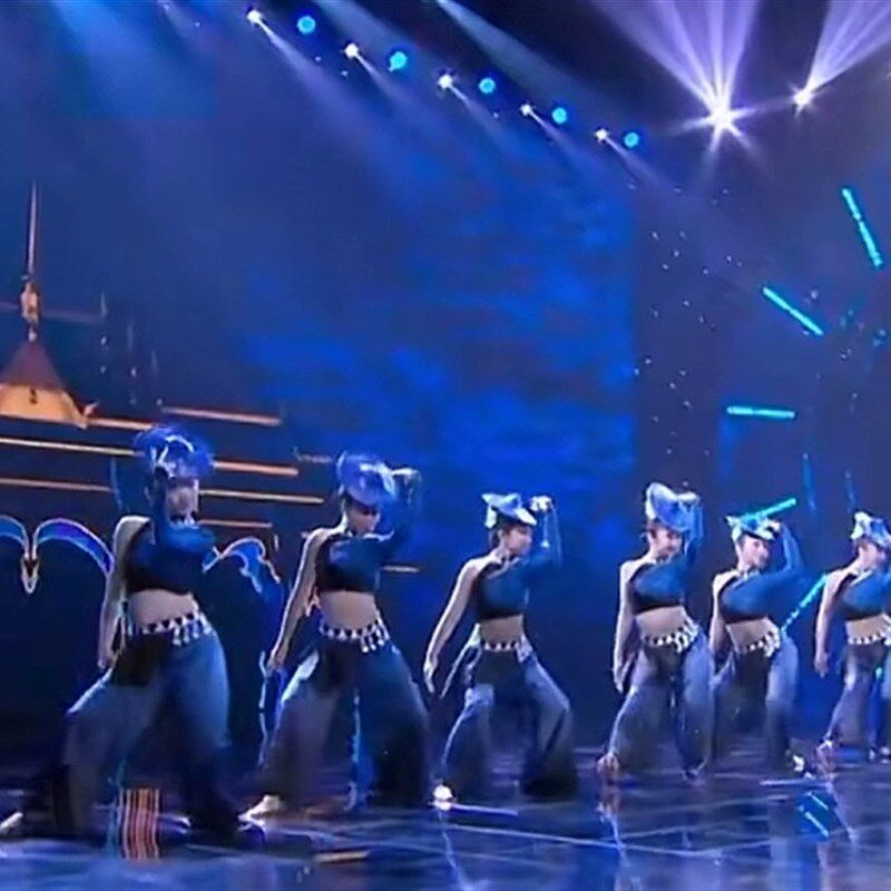 桃李杯新款花腰傣舞蹈演出服陶醉了裤子表演毕业剧目民族五毒花腰