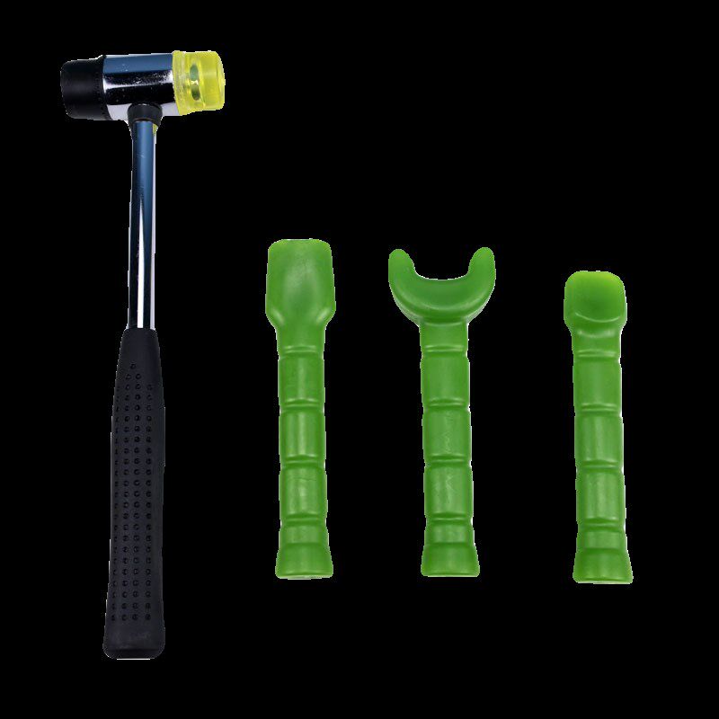 中医锤疗正骨工具四件套装背部腰腿部颈椎矫正按摩敲打复位点穴棒