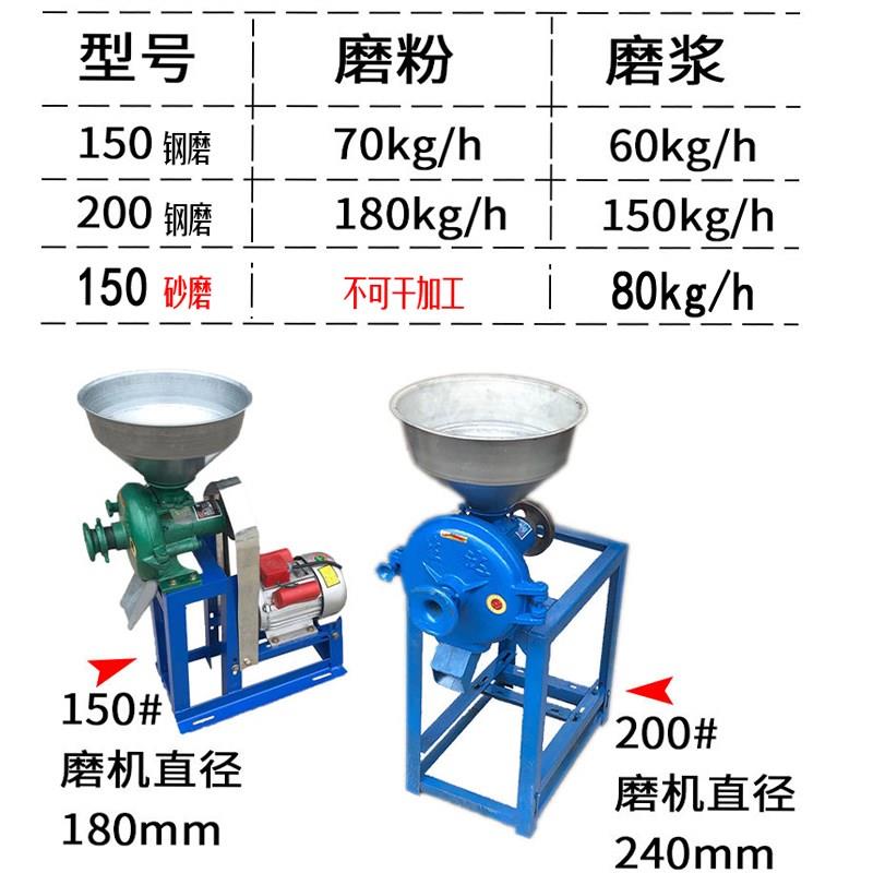 磨豆腐机家用小型 水磨 电动钢打磨压豆腐米浆全自动磨豆子机家用