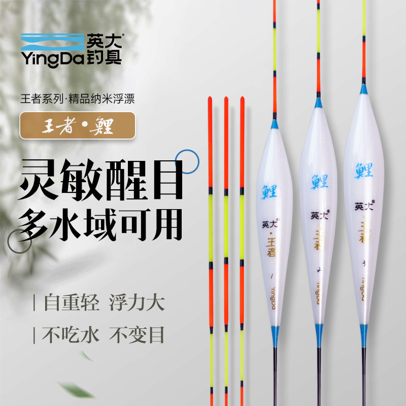 英大纳米鱼漂醒目浮漂加粗鲫鱼漂罗非夜光漂高灵敏硬尾浅水渔漂,户外/登山/野营/旅行用品,浮漂,淘宝优惠券,粉丝福利购,淘宝优惠卷