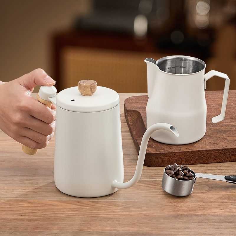 不锈钢手冲咖啡壶咖啡过滤杯细杯细口壶咖啡器具挂耳长嘴600ML,餐饮具,手冲壶,淘宝优惠券,粉丝福利购,淘宝优惠卷