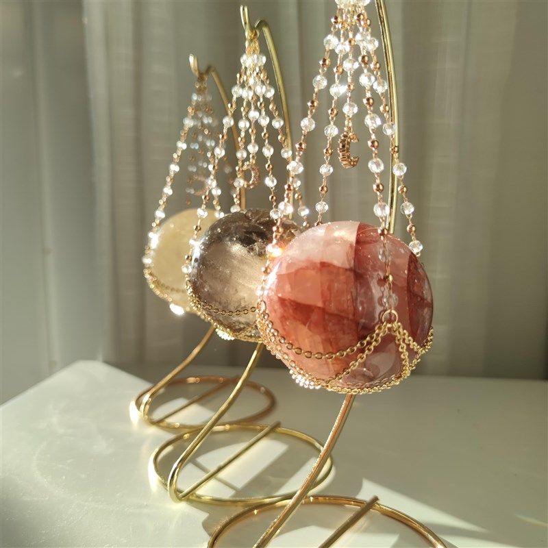 水晶球底座桌面摆件客厅玄关装饰品创意水晶底托女生家居改造装饰,家居饰品,装饰摆件,淘宝优惠券,粉丝福利购,淘宝优惠卷
