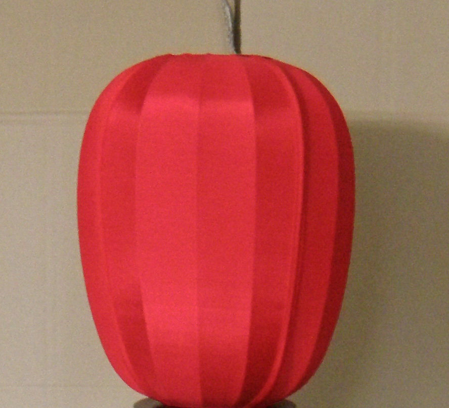 中式落地灯罩仿古落地红灯罩古典路引灯罩布艺灯罩羊皮灯罩灯笼罩