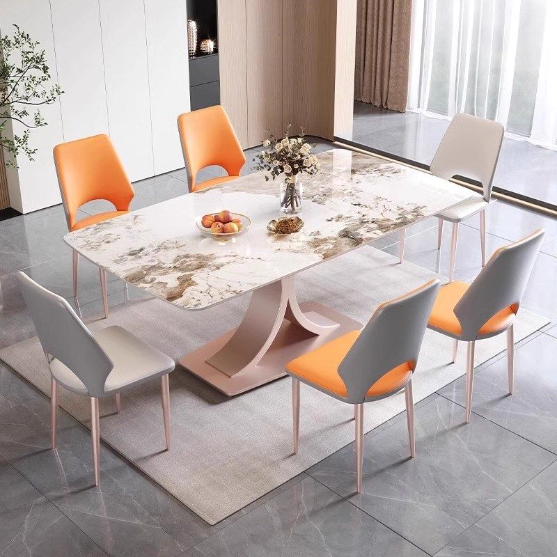 加厚岩板餐桌家用小户型长方餐桌意式极简餐耐磨耐高温岩板餐桌,住宅家具,岩板餐桌,淘宝优惠券,粉丝福利购,淘宝优惠卷