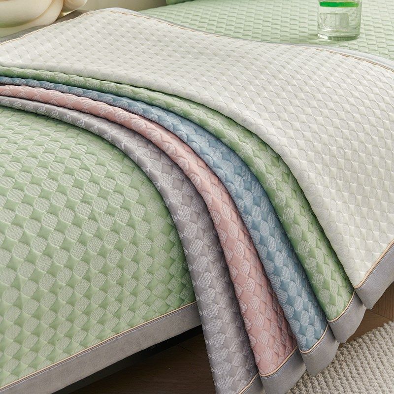 按摩凉豆豆冰丝沙发垫夏季凉席坐垫防滑沙发套罩2025新款夏天盖布,居家布艺,沙发垫,淘宝优惠券,粉丝福利购,淘宝优惠卷