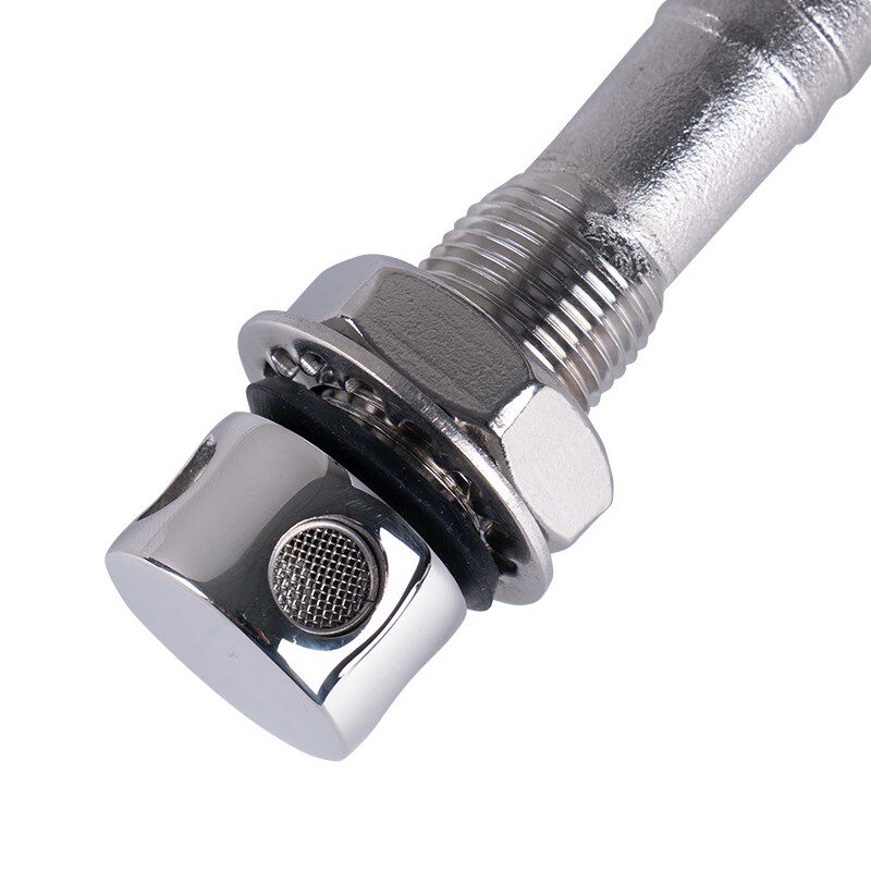 316不锈钢油箱透气口水箱直弯通风管出气排气孔船用游艇五金配件*