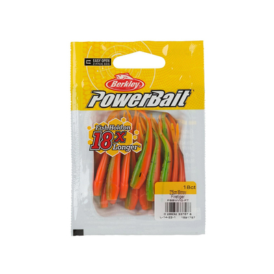 Berkley贝克力路亚软饵叉尾鱼5厘米黑坑鲈鱼鳟鱼假饵根钓带香味