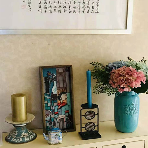 高两河手绘立体浮雕瓷板画客厅背景墙现代装饰画无框有框玄关挂画