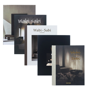 熙思现代美学侘寂风装饰品书本摆件样板间家居装饰办公室真书摆件