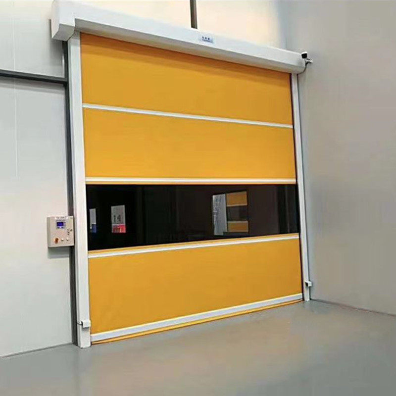 pvc卷帘门快速门感应电动工业升降门自动车库门整套卷闸门全套门