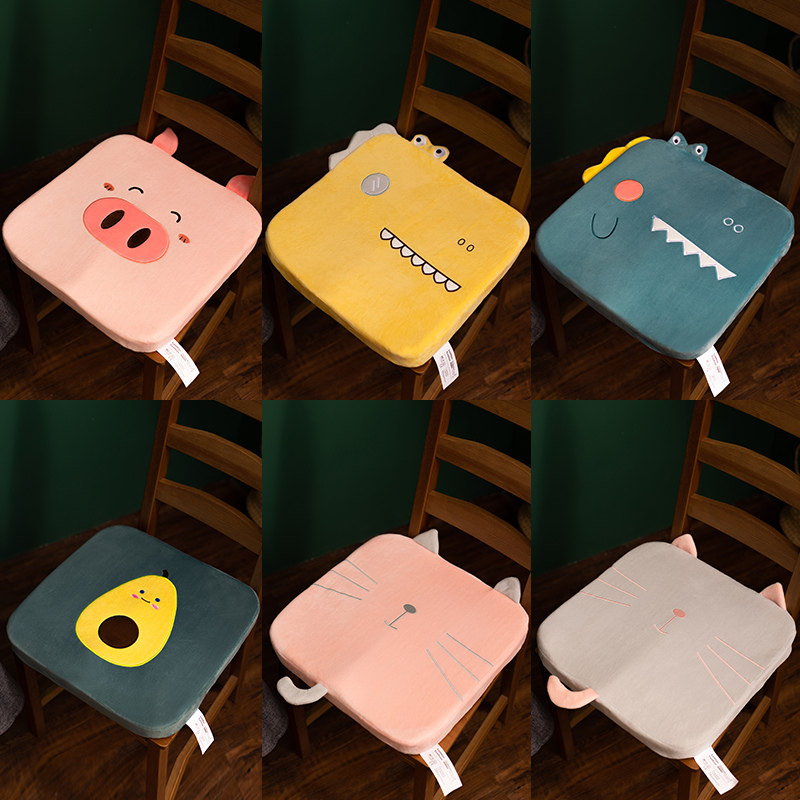 办公室坐垫久坐电脑椅子垫学生屁股靠背一体座垫家用餐椅垫子冬季,居家布艺,椅垫,淘宝优惠券,粉丝福利购,淘宝优惠卷