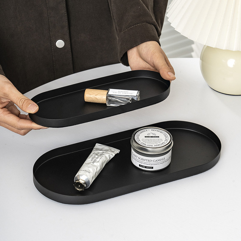 LIXADA桌面装饰托盘轻奢风玄关钥匙收纳盘客厅香薰摆盘首饰品收纳,收纳整理,收纳盘,淘宝优惠券,粉丝福利购,淘宝优惠卷